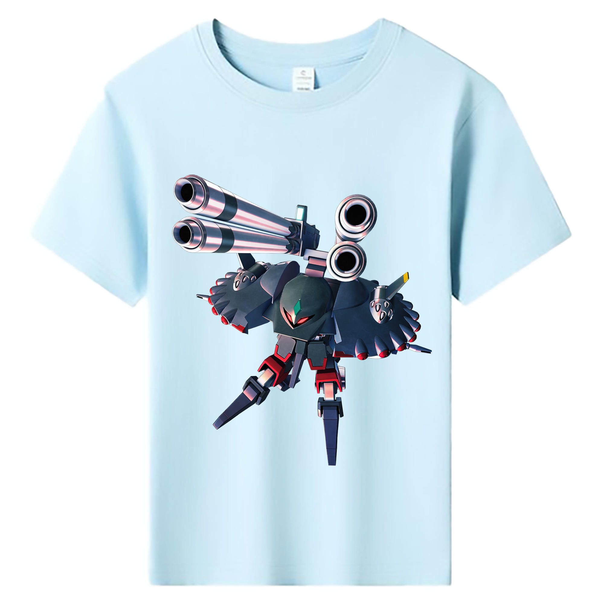 （画像用） 機動戦士ガンダム Mobile Suit Gundam 綿100％キッズTシャツ（フロントプリント）